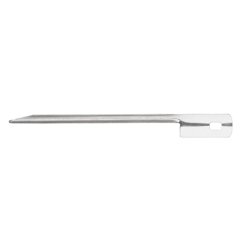 lot de 10 piques brochette en acier inoxydable 8,5 cm