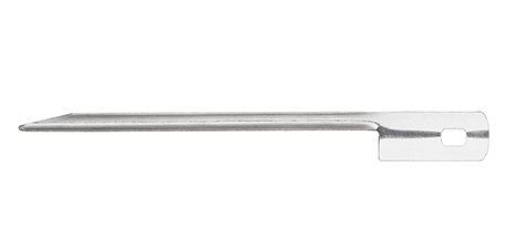lot de 10 piques brochette en acier inoxydable 8,5 cm