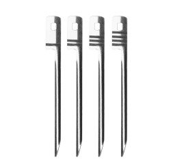 lot de 10 piques steak en acier inoxydable 8,5 cm - bleu