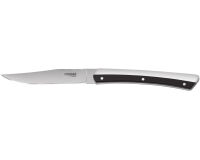 K2 couteau steak  manche acrylique noir