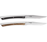 K2 couteau steak manche bois