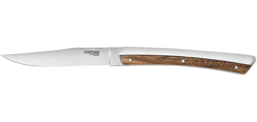 K2 couteau steak manche bois