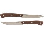 Bambou couteau steak lame lisse