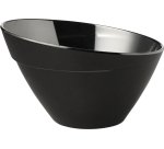 Balance saladier en mélamine bord incliné 2.5L  Ø 24,5 cm blanc