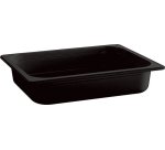 bac mélamine GN 1/2 noir