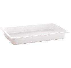 bac mélamine GN 1/1 blanc