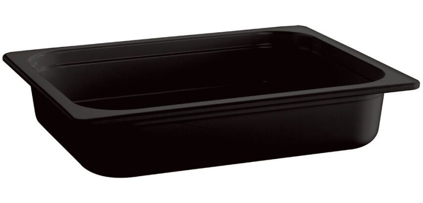 bac mélamine GN 1/1 noir
