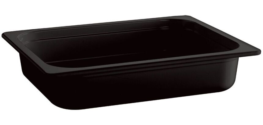bac mélamine GN 1/1 noir