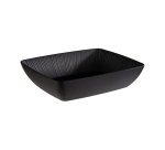 Nero saladier noir rectangulaire 350 cl 32,5 x 26,5 cm