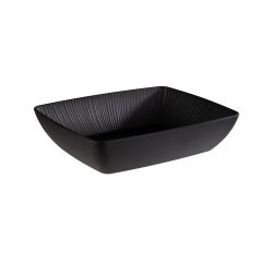 Nero saladier noir rectangulaire 350 cl 32,5 x 26,5 cm