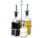 Maraska ménagère 4 pièces sel+poivre+huile+vinaigre