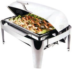 chafing dish électrique 850 cl ouverture coulissante