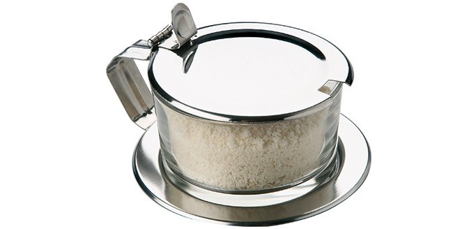 fromagère en acier inoxydable ø 8,5 cm