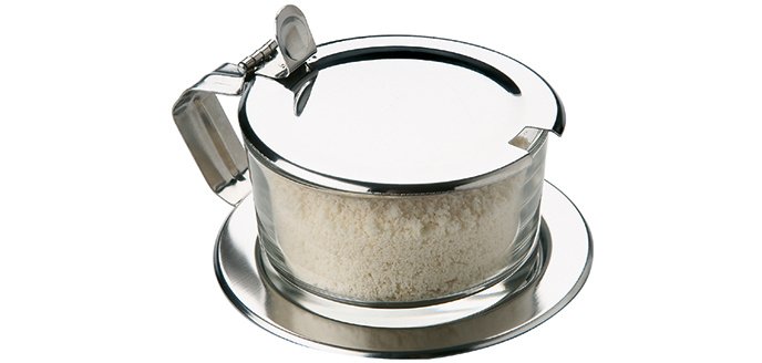 fromagère en acier inoxydable ø 8,5 cm