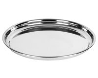plateau limonadier en acier inoxydable ø 31,5 cm