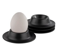 set de 4 coquetiers en mélamine empilables
