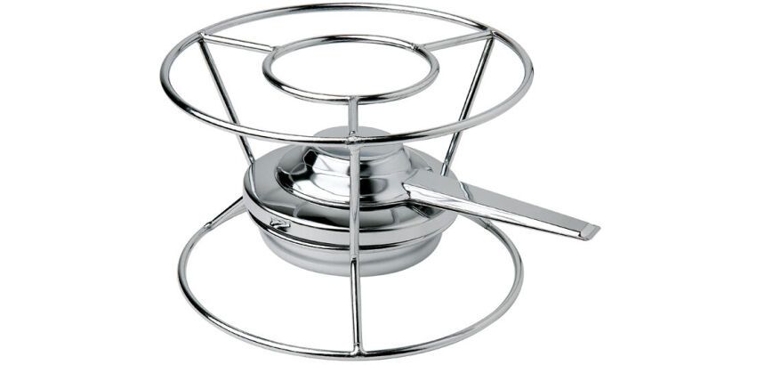 mini réchaud de table en acier inoxydable