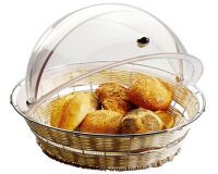 Panier en polypropylène fil chromé rond ø 40 cm
