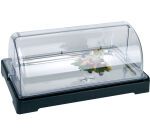 présentoir réfrigère en GN 1/1 53 x 32,5 cm avec bac 4 pièces