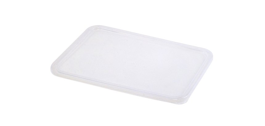 couvercle pour plateau à 3 compartiments