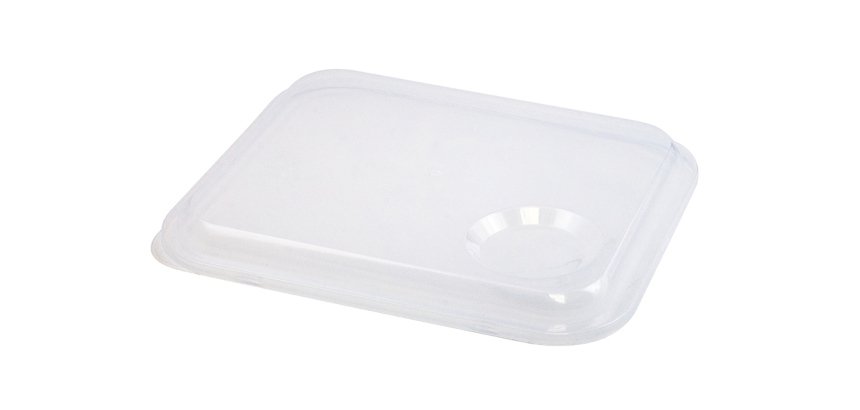 couvercle pour plateau à 4 compartiments