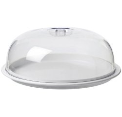cloche et plateau  ø 35 cm h 13 cm