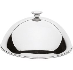 cloche couvre assiette en acier inoxydable ø 26 cm