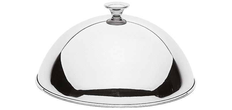 cloche couvre assiette en acier inoxydable ø 26 cm
