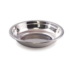 assiette creuse en acier inoxydable ø 20 cm, 80 cl