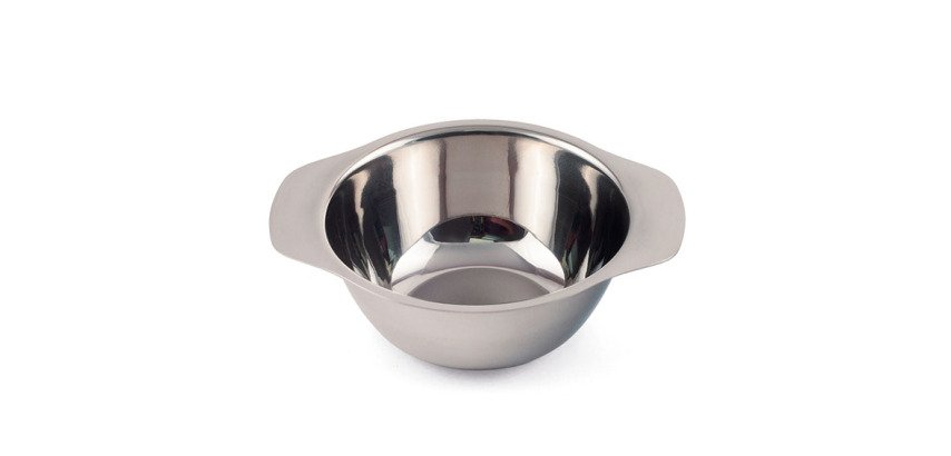 bol à oreilles en acier inoxydable ø 12 cm, 30 cl