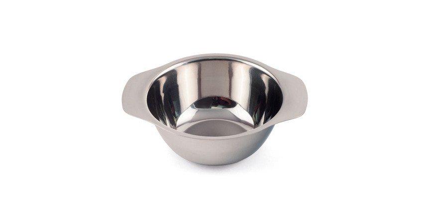 bol à oreilles en acier inoxydable ø 12 cm, 30 cl