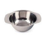 bol à oreilles en acier inoxydable ø 14 cm, 45 cl