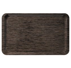plateau stratifié GN 1/1 53 x 32,5 cm - wengé