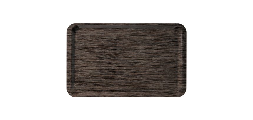 plateau stratifié GN 1/1 53 x 32,5 cm - wengé