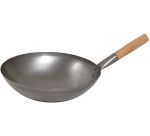 Wok manche bois 35 cm
