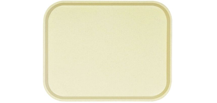 Plateau Polyone 46 x 36 cm - vanille