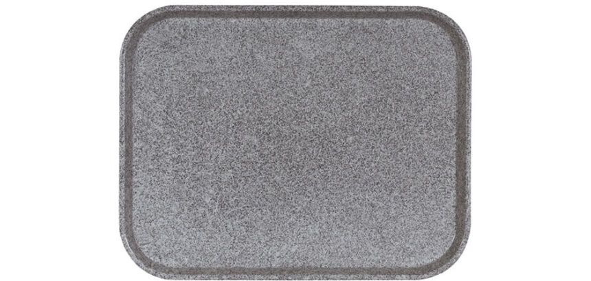 Plateau Poly Str GN 1/2 32,5 x 26,5 cm - granit gris