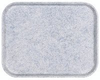 Plateau Poly Str 46 x 36 cm - granit bleu