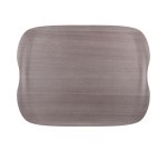 Wave plateau 43 x 33 cm - Grey Wood