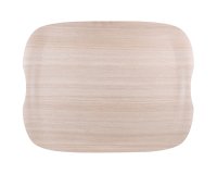 Wave plateau 43 x 33 cm - Lightwood