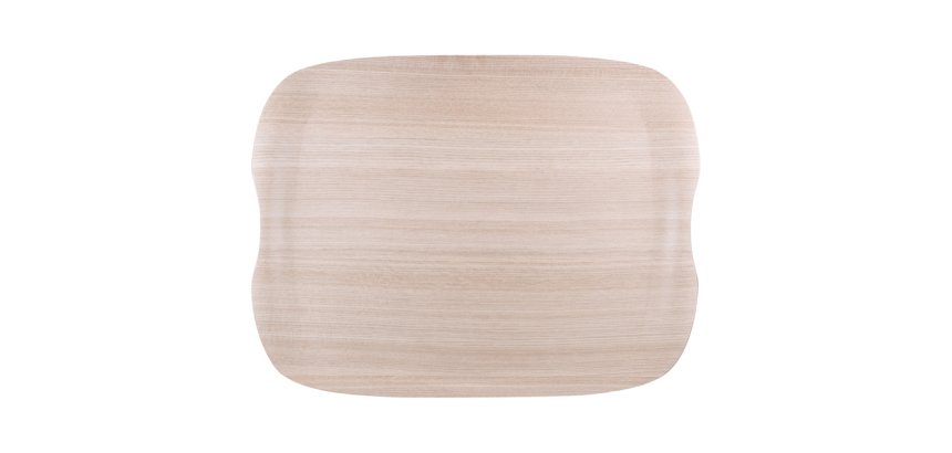 Wave plateau 43 x 33 cm - Lightwood