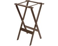 porte-plateau pliant bois h 81 cm