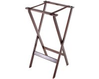 porte-plateau pliant bois h 1 m
