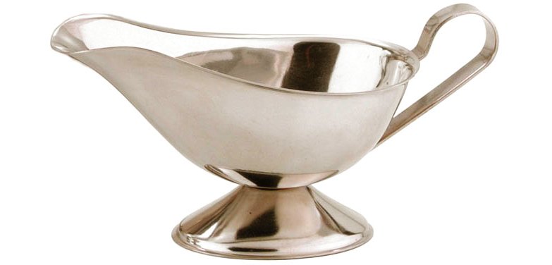 saucière en acier inoxydable 14 cl