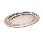 plat à poisson en acier inoxydable 60 x 27 cm
