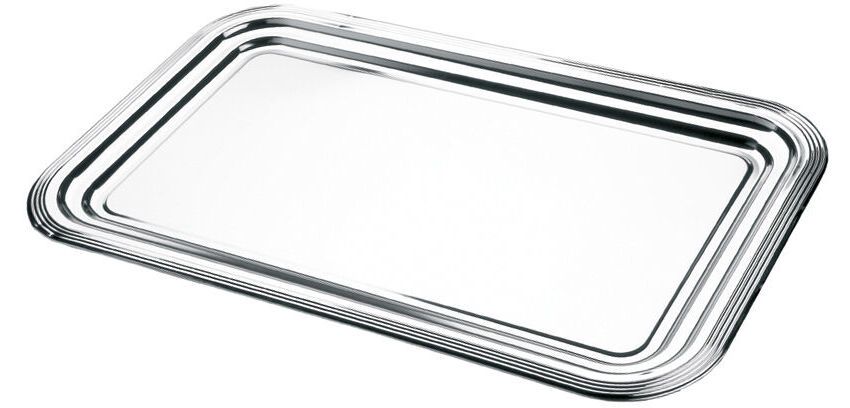Plat de service en métal Classic, rectangulaire