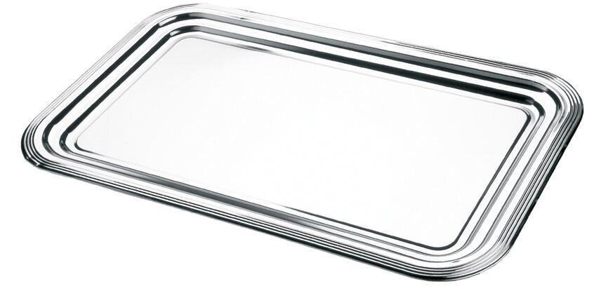 Plat de service en métal Classic, rectangulaire