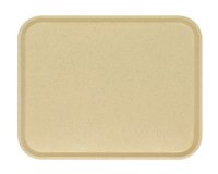 Plateau Basik 46 x 36 cm - beige fumé