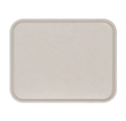 Plateau Basik GN 1/2 32,5 x 26,5 cm - gris fumé