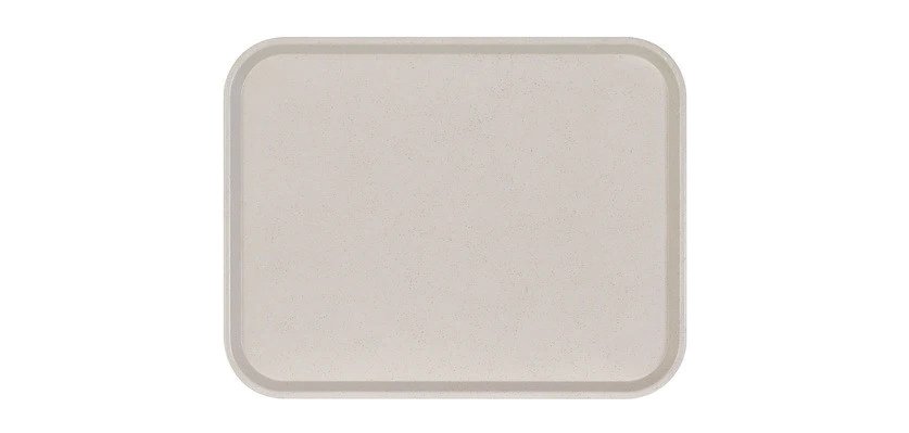 Plateau Basik GN 1/2 32,5 x 26,5 cm - gris fumé